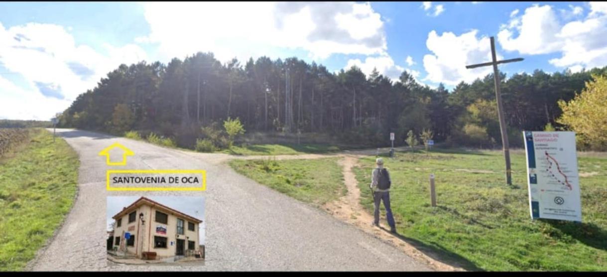 Albergue El Camino De Santovenia Santovenia De Oca Eksteriør bilde